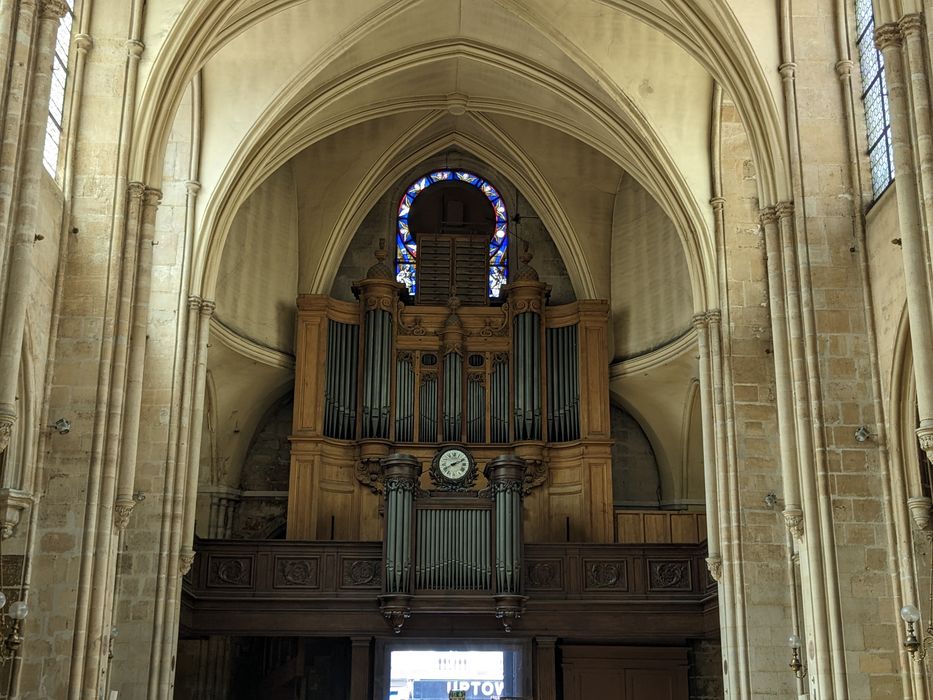 orgue de tribune : partie instrumentale de l'orgue