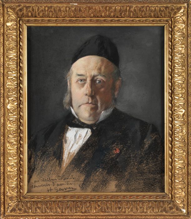 dessin : portrait d'Émile Blanche
