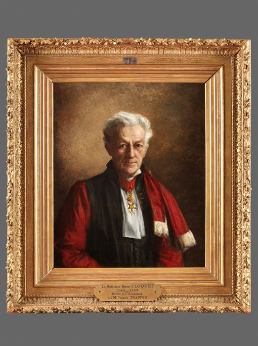 tableau : Portrait du professeur Baron Jules Cloquet
