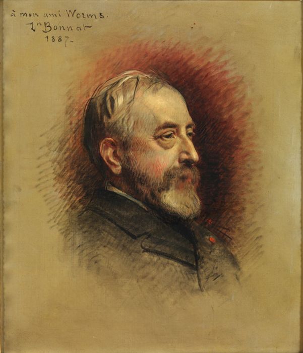Tableau : portrait de Jules Worms