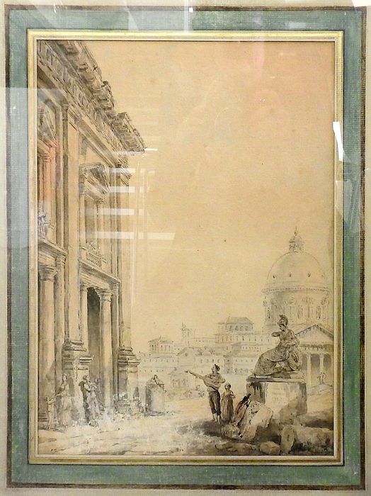 dessin : Vue du Capitole