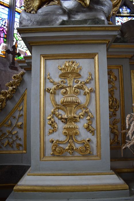 maître-autel, retable, détail