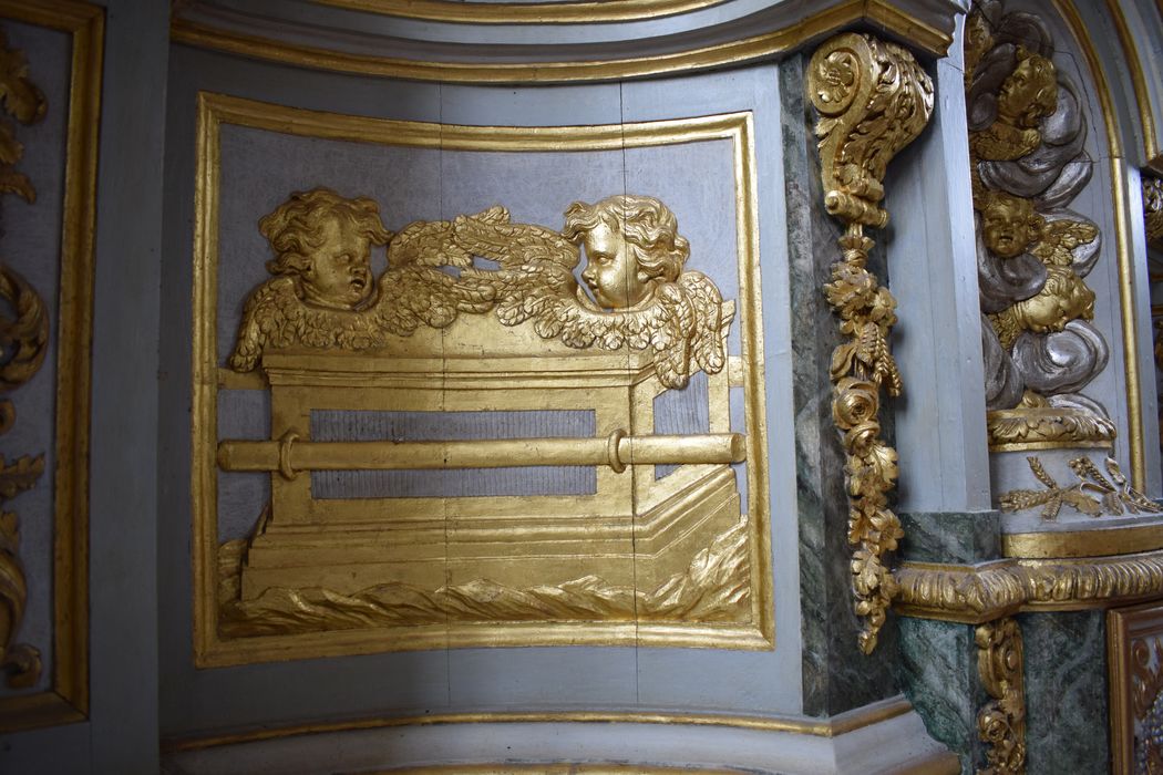 maître-autel, retable, détail