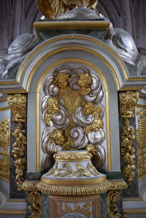maître-autel, retable, détail