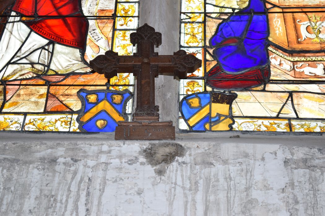 verrière : Annonciation (baie 11), détail