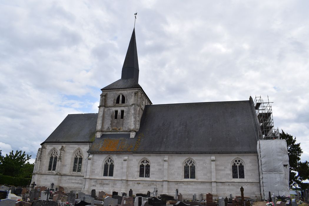 façade latérale nord
