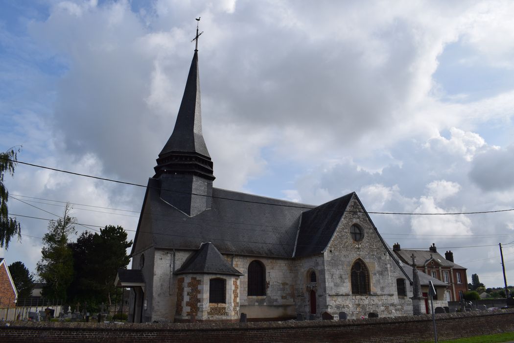 façade latérale sud