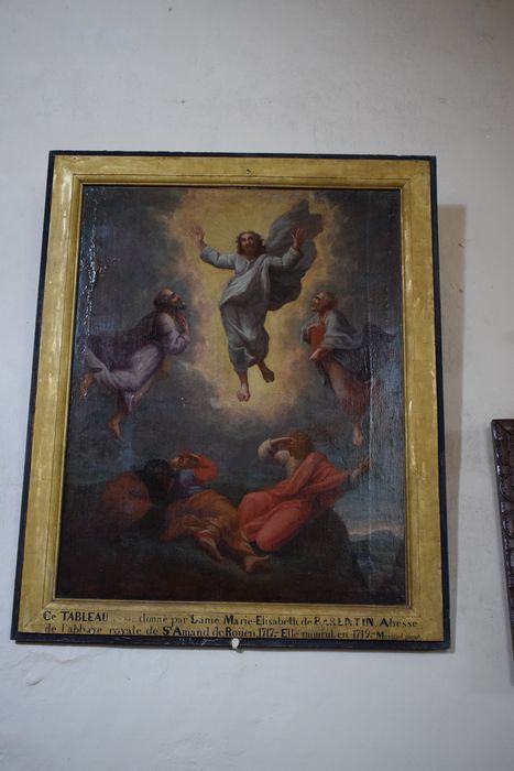 tableau : Transfiguration du Christ