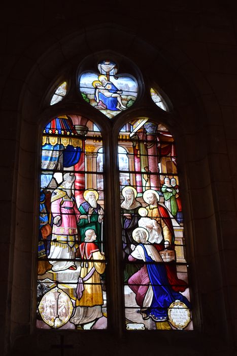 verrière : Présentation de Jésus au temple