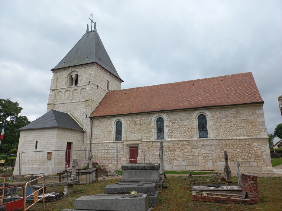 façade latérale nord