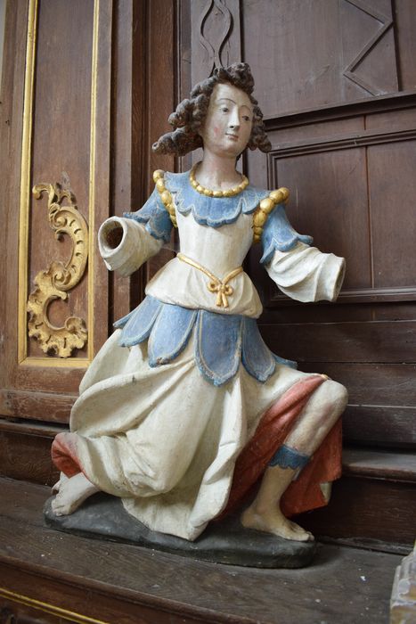 statues (statuette) : Ange adorateur n°2