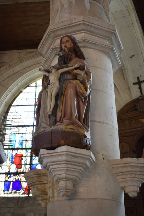 groupe sculpté : Trinité