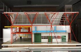 maquette : Bâtiment Thomson CSF à Guyancourt