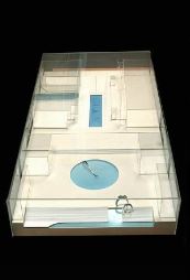 maquette : Perspective du quartier de la gare de Saint-Quentin-en-Yvelines - © Ministère de la Culture (France), Conservation des antiquités et des objets d’art des Yvelines – Tous droits réservés