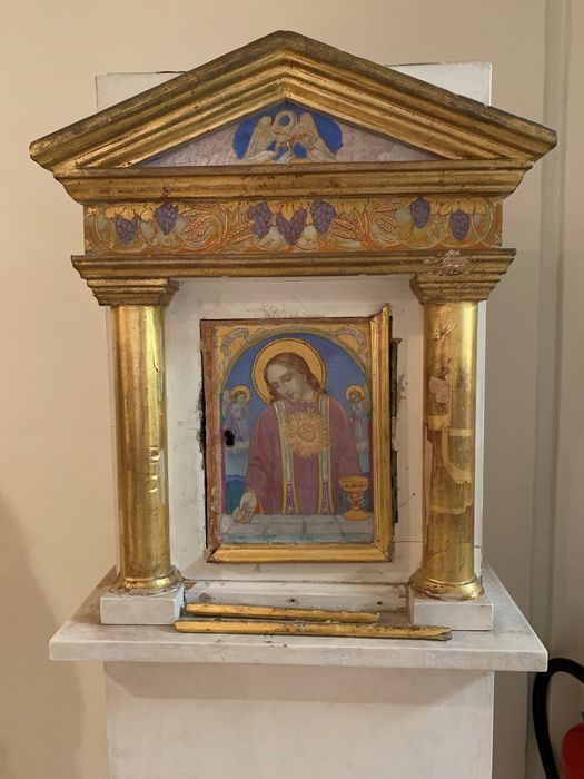 tabernacle - © Ministère de la Culture (France), Conservation des antiquités et des objets d’art des Yvelines – Tous droits réservés