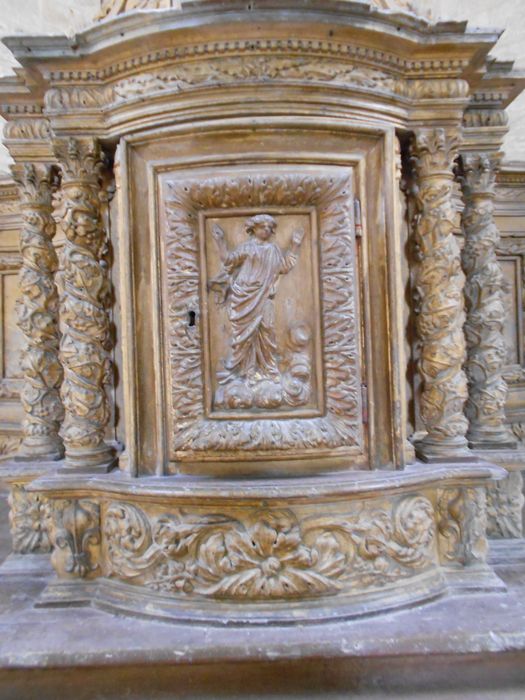 tabernacle, détail - © Ministère de la Culture (France), Conservation des antiquités et des objets d’art des Deux-Sèvres – Tous droits réservés 