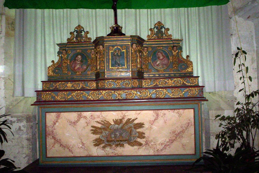 tabernacle à ailes - © Ministère de la Culture (France), Conservation des antiquités et des objets d’art des Deux-Sèvres – Tous droits réservés