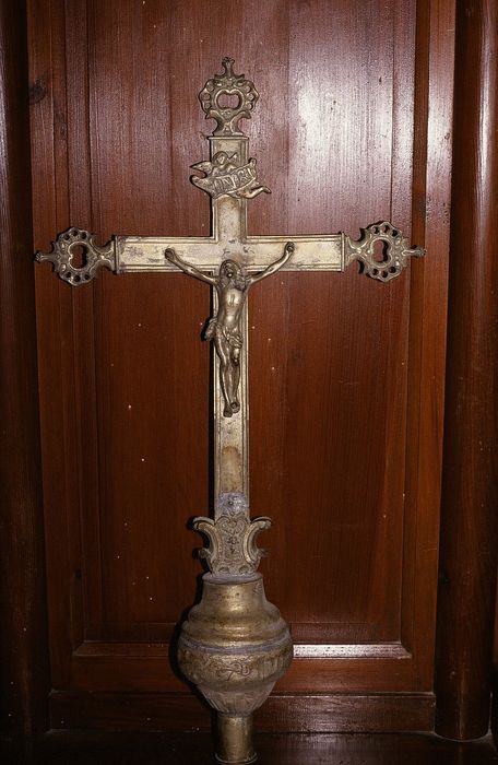 croix de procession - © Ministère de la Culture (France), Conservation des antiquités et des objets d’art des Deux-Sèvres – Tous droits réservés
