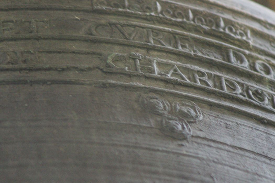 cloche dite Marie, détail de l’inscription