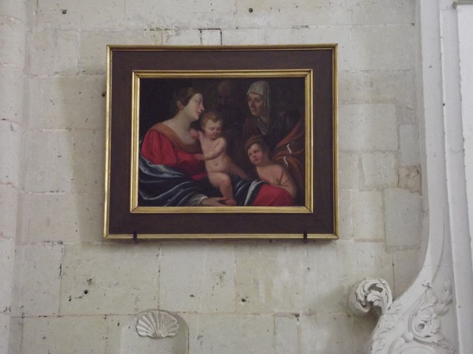 tableau : Sainte Famille avec sainte Élisabeth et saint Jean-Baptiste