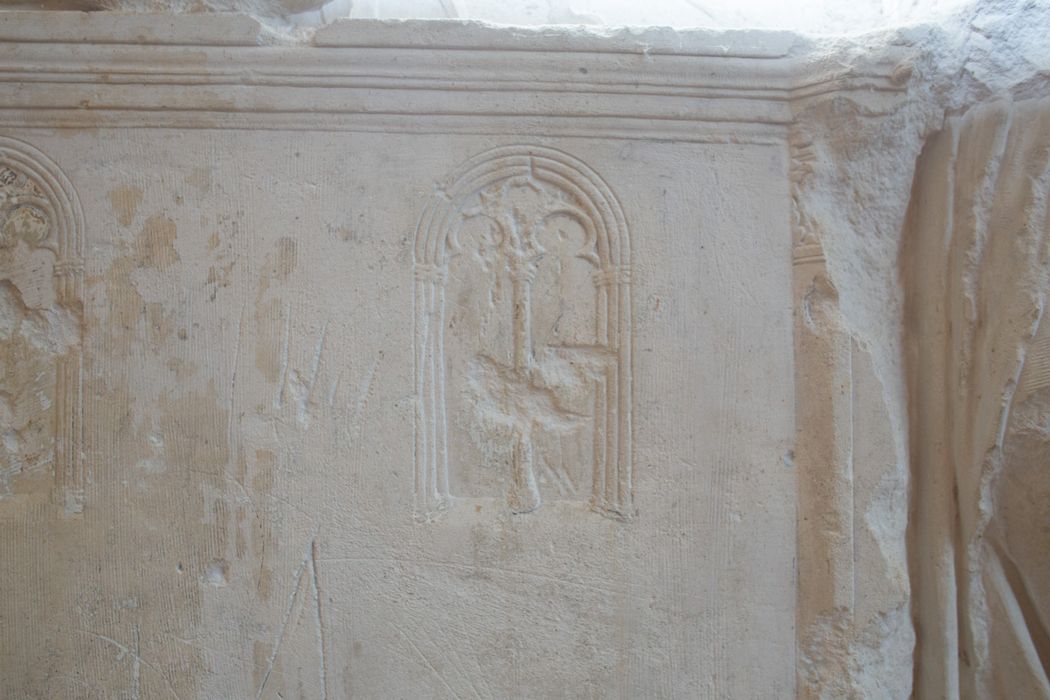 Haut-relief de l’Assomption de la Vierge, détail