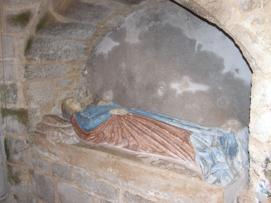 tombeau (gisant) de Jeanne de Mathefelon