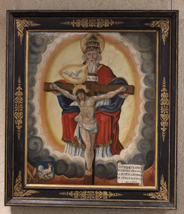 Ex-voto, tableau : la sainte Trinité