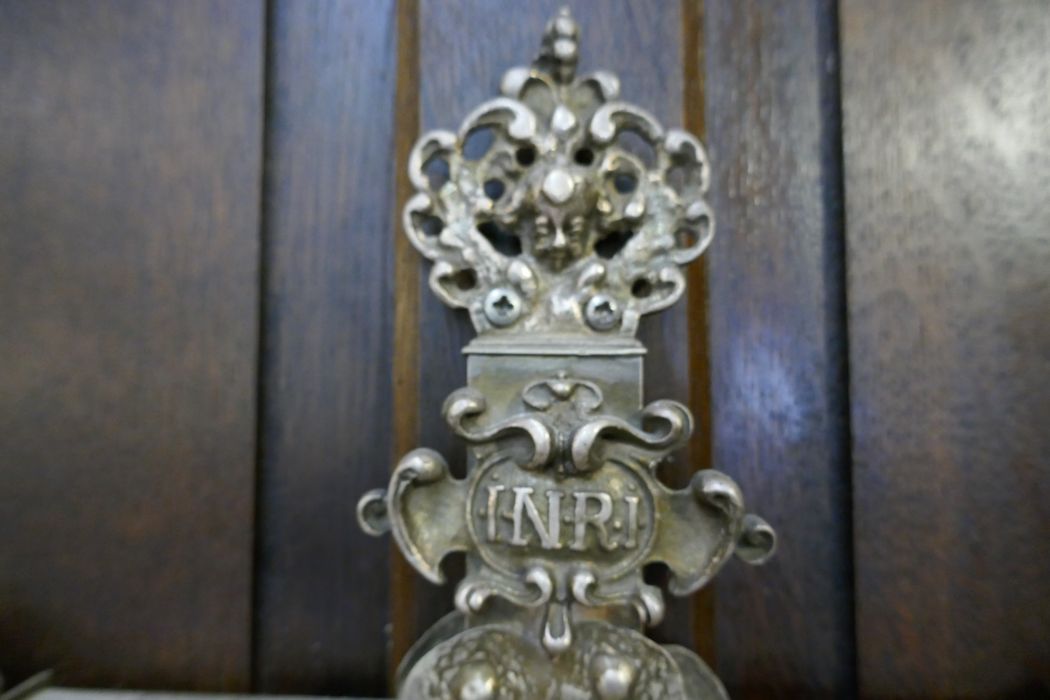 croix de procession, détail