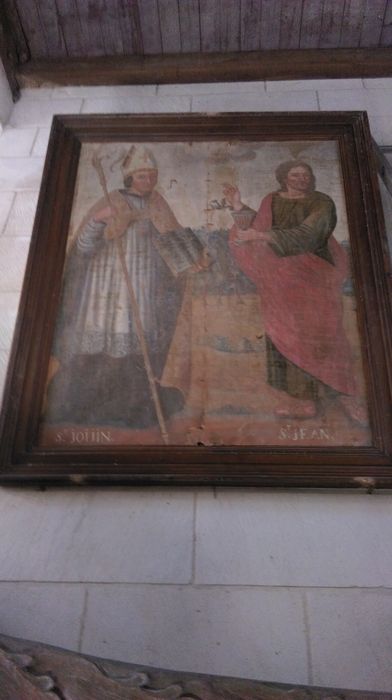 tableau : saint Jouin et saint Jean