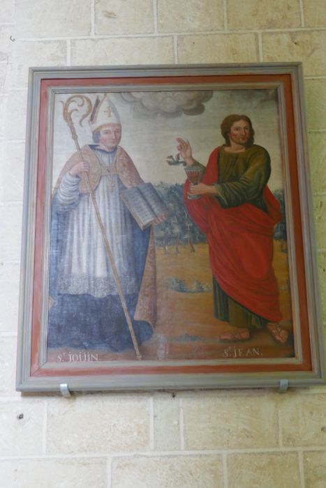 tableau : saint Jouin et saint Jean