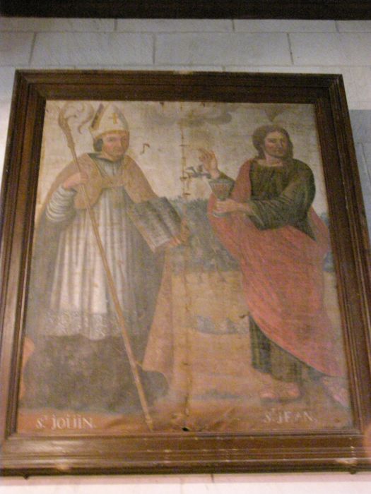 tableau : saint Jouin et saint Jean