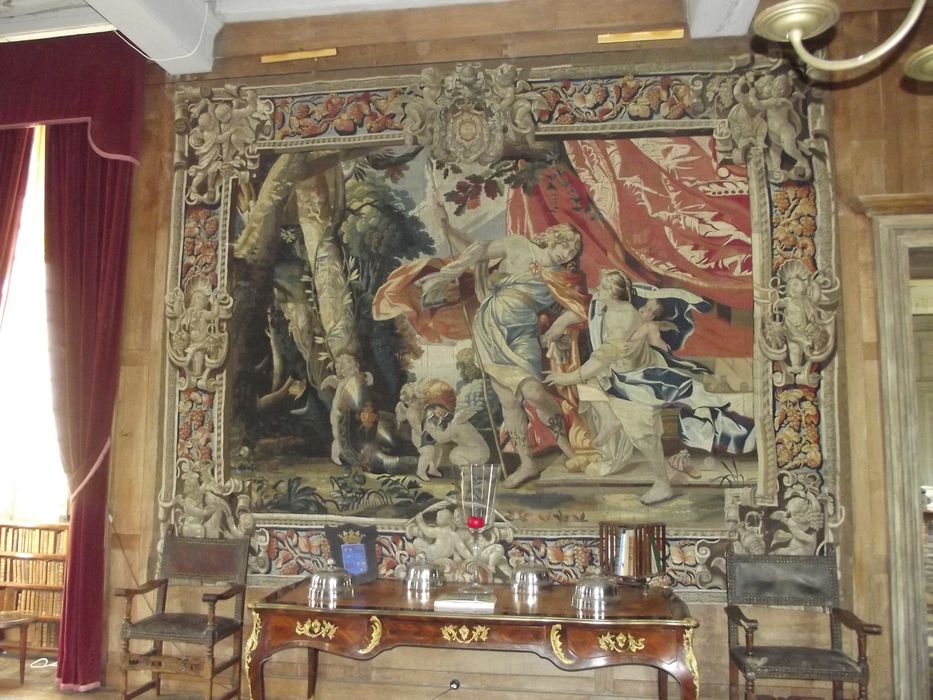 pièce murale : série des amours des dieux : mars et Vénus