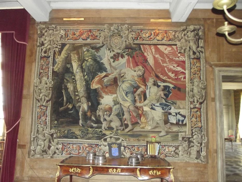 pièce murale : série des amours des dieux : mars et Vénus