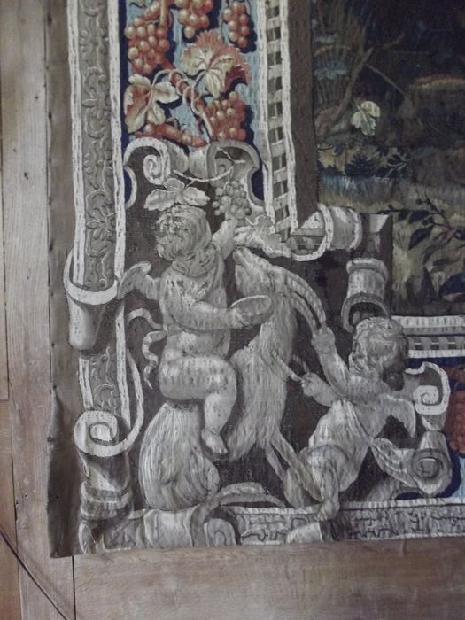 pièce murale : série des amours des dieux : mars et Vénus, détail