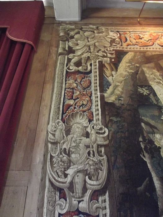 pièce murale : série des amours des dieux : mars et Vénus, détail
