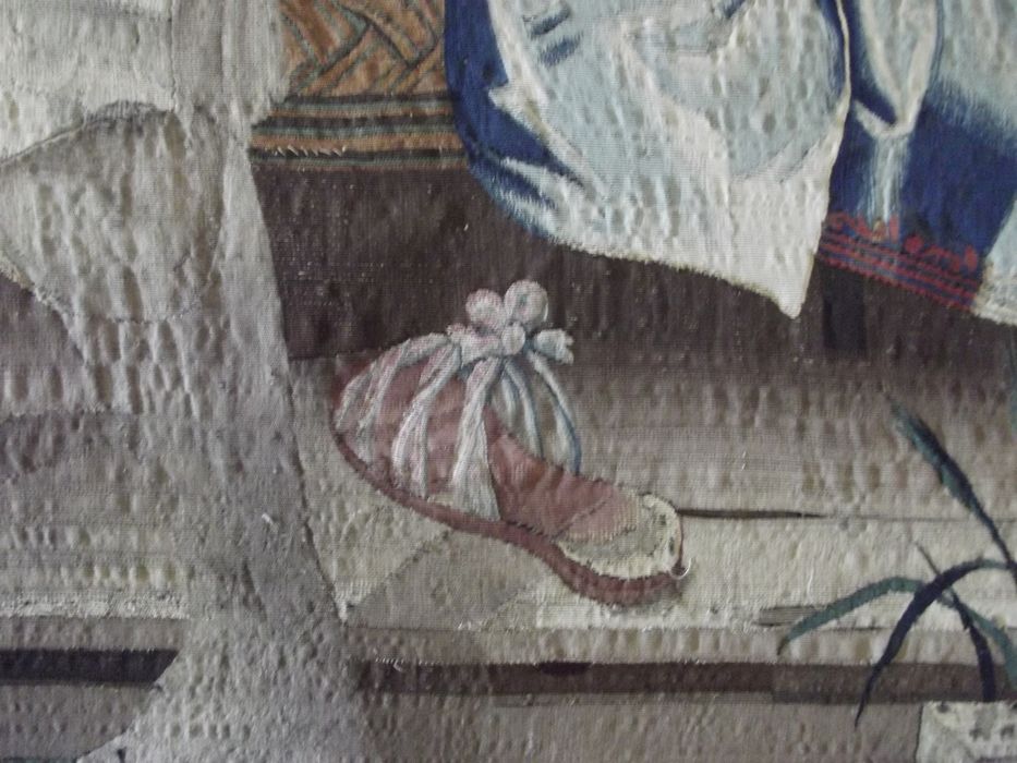 pièce murale : série des amours des dieux : mars et Vénus, détail