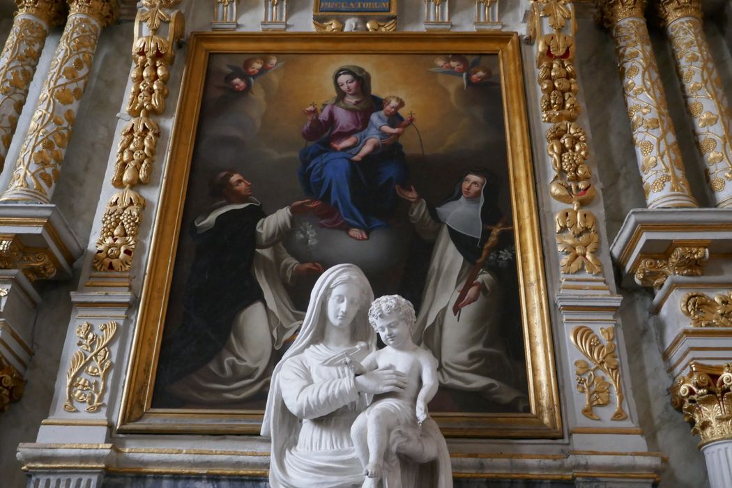 tableau : Remise du rosaire (la)