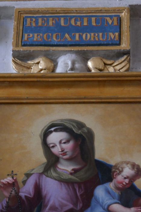 tableau : Remise du rosaire (la)