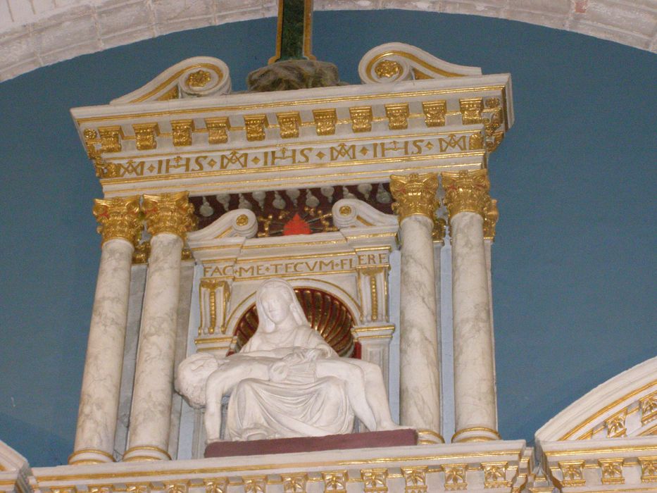 groupe sculpté : Vierge de pitié