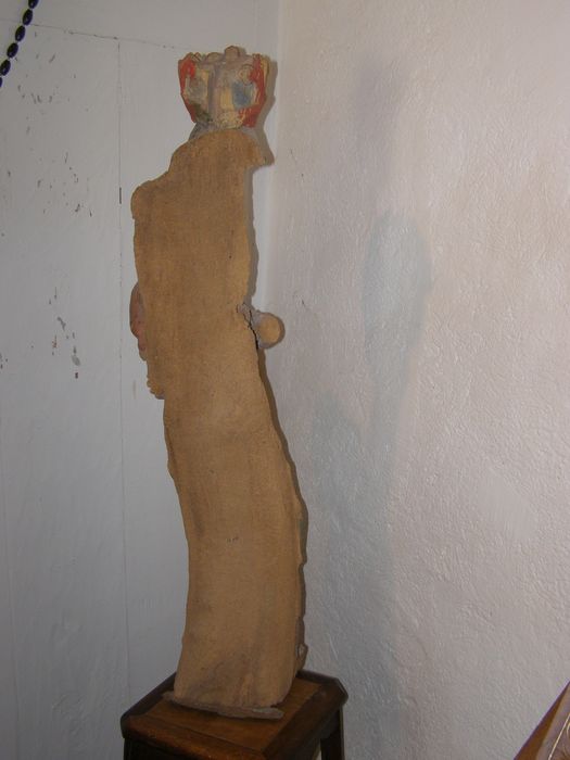 statue : Vierge à l'Enfant (revers)
