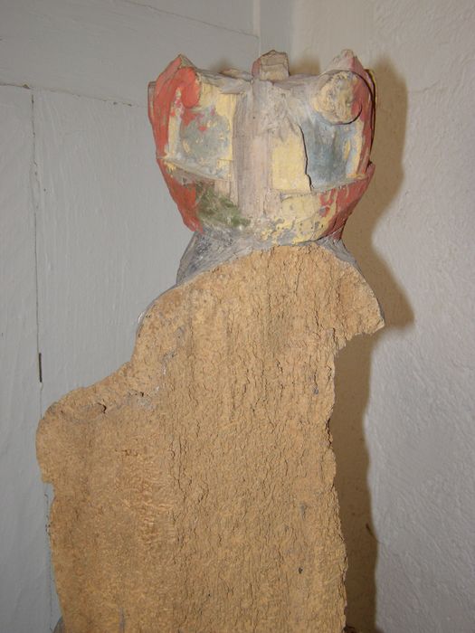 statue : Vierge à l'Enfant (revers)