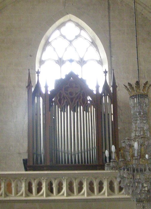 Orgue de tribune : partie instrumentale de l'orgue