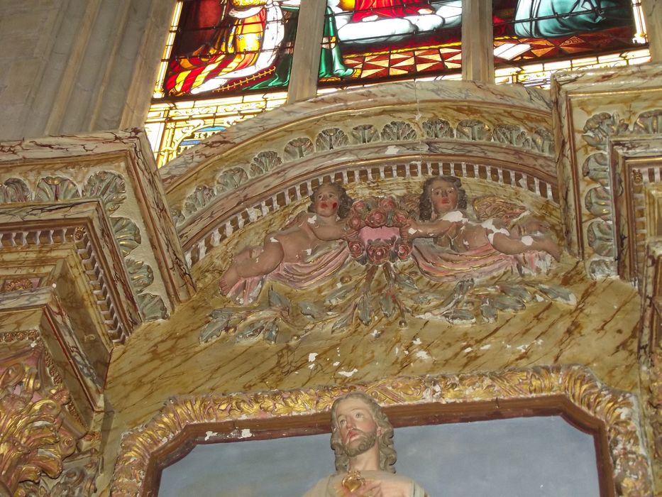 retable, détail