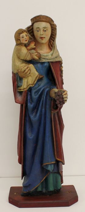 statue : Vierge à l'Enfant - © Ministère de la Culture (France), Conservation des antiquités et des objets d’art de la Somme – Tous droits réservés 