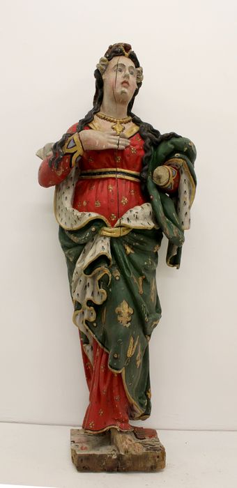 statue : Sainte Madeleine - © Ministère de la Culture (France), Conservation des antiquités et des objets d’art de la Somme – Tous droits réservés 