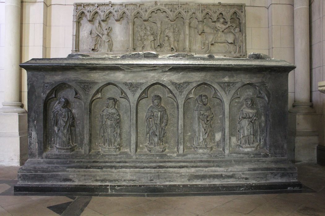 retable : La Crucifixion entre saint Martin et un donateur - © Ministère de la Culture (France), Conservation des antiquités et des objets d’art de la Somme – Tous droits réservés 