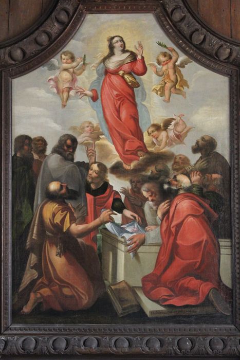 tableau : Assomption de la Vierge (l’) - © Ministère de la Culture (France), Conservation des antiquités et des objets d’art de la Somme – Tous droits réservés 