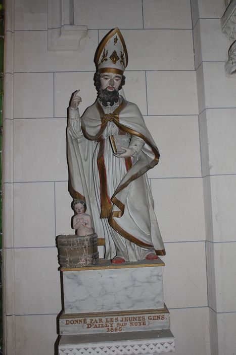 statue : Saint Nicolas - © Ministère de la Culture (France), Conservation des antiquités et des objets d’art de la Somme – Tous droits réservés 