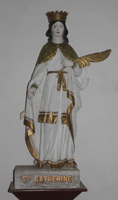 statue : Sainte Catherine