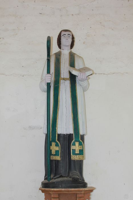 statue : Saint Gaulthier - © Ministère de la Culture (France), Conservation des antiquités et des objets d’art de la Somme – Tous droits réservés 